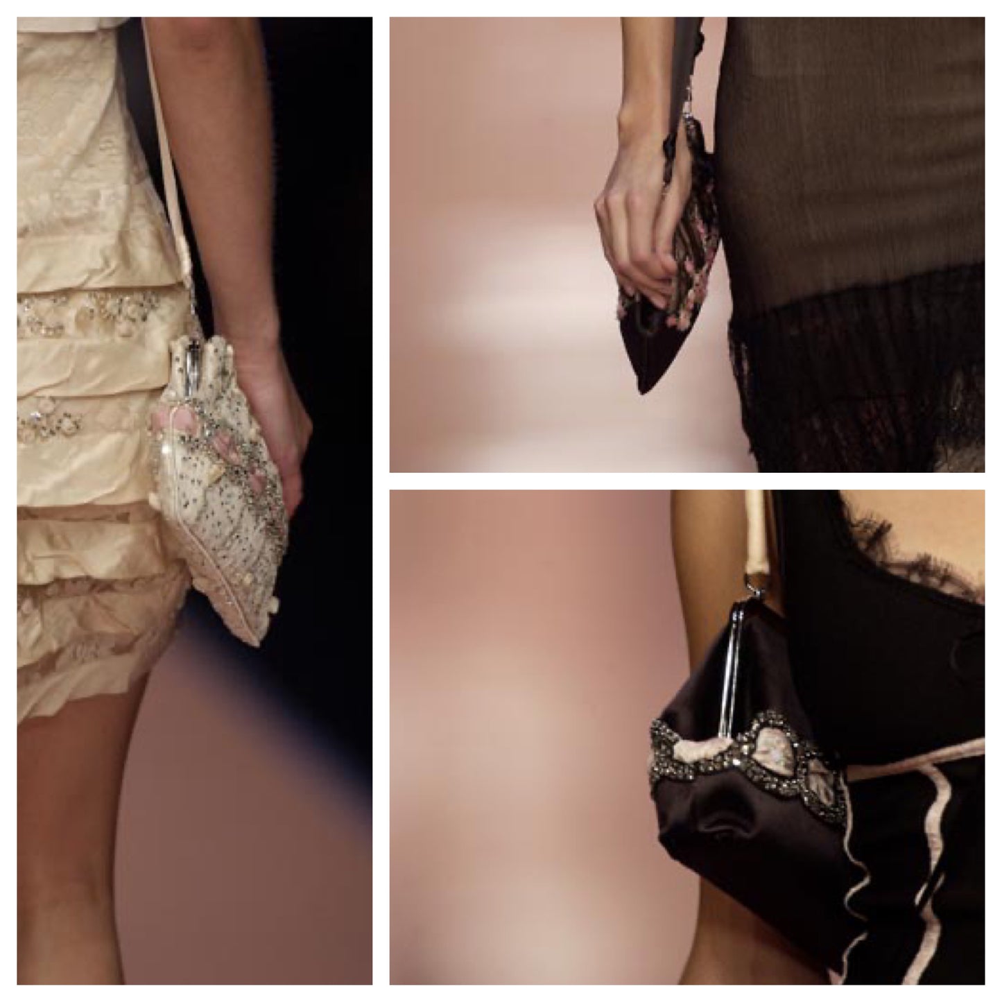 Blumarine S/S 2004 RARE Luxurious bag - Runway / Campaign