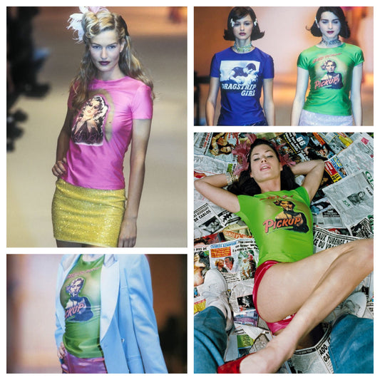 BlumarineS/S 1995 Pickup Fluo Shirt - documented
