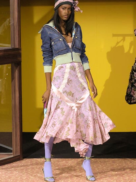 D&G F/W 2004 romantic dress - documented