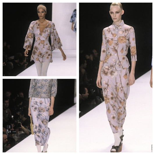 D&G 1997 Rare Floral Ensemble - runway