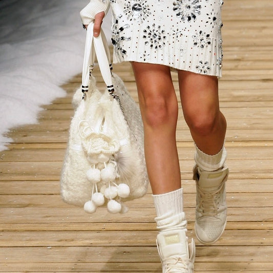 D&G F/W 2006 pom-poms bag - runway