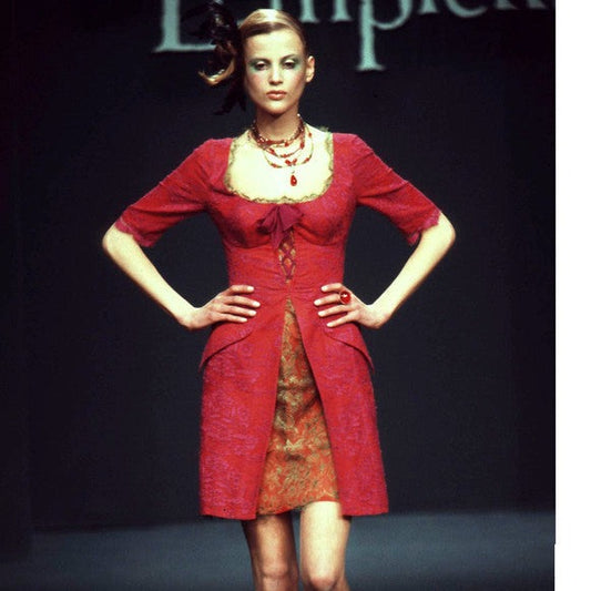 Lolita Lempicka F/W 1996 lace corset dress