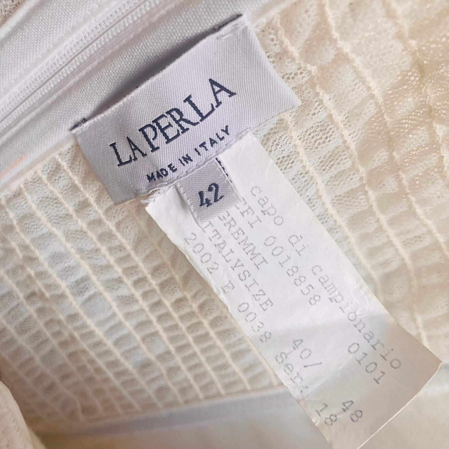 La Perla 2002 luxurious RARE beaded bustier