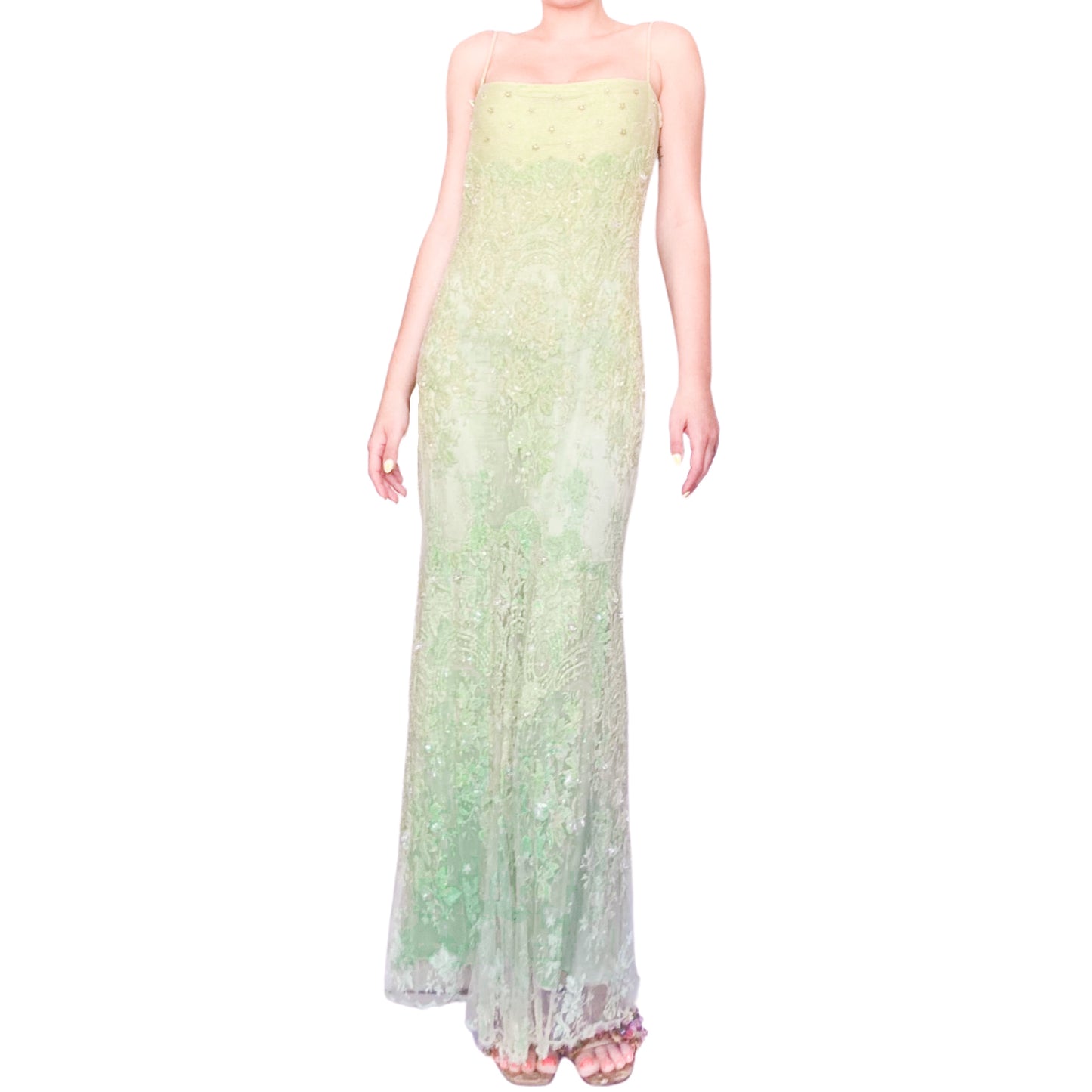 Escada Couture S/S 2000 runway gown
