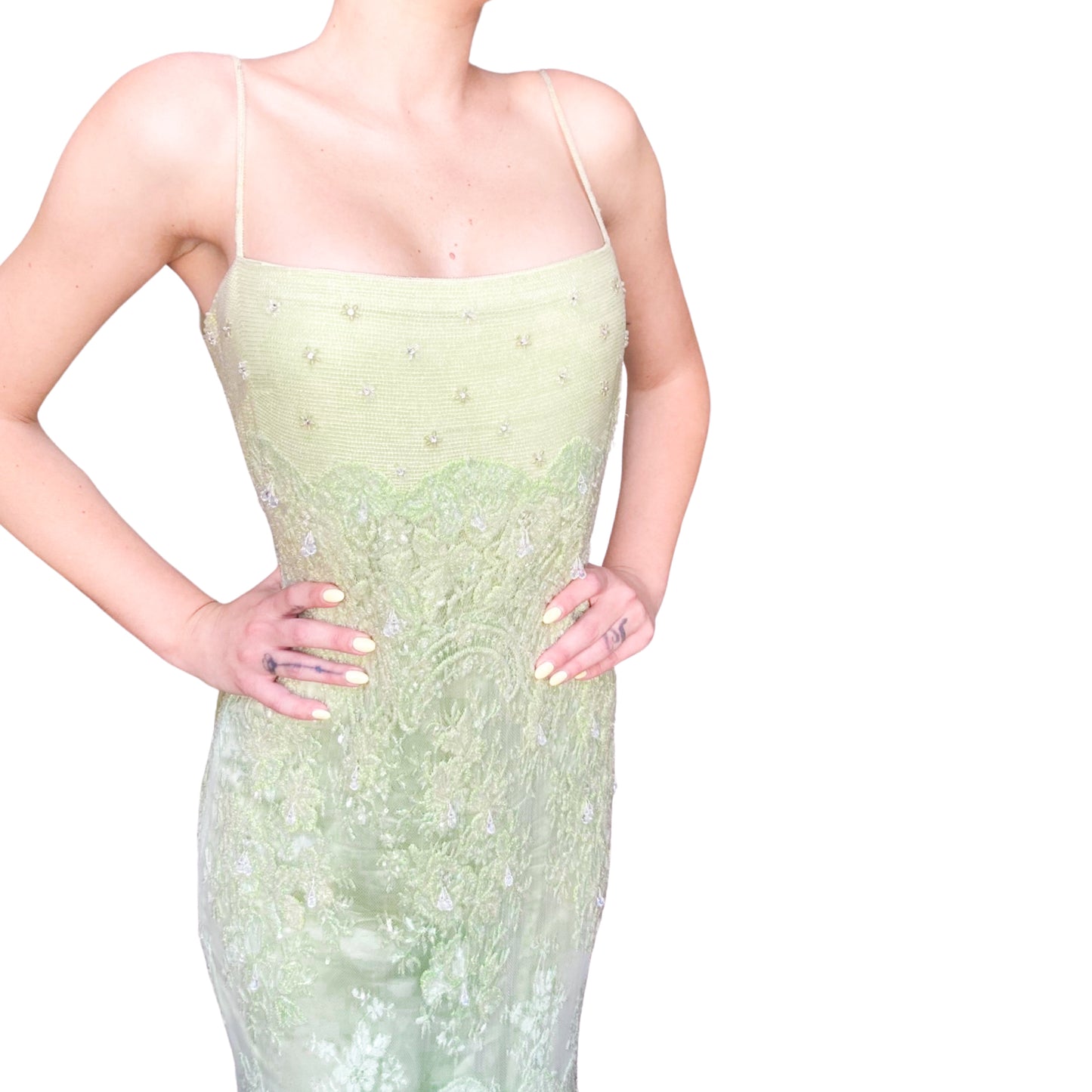 Escada Couture S/S 2000 runway gown