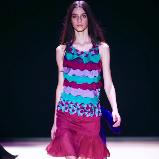 Salvatore Ferragamo S/S 2006 silk dress