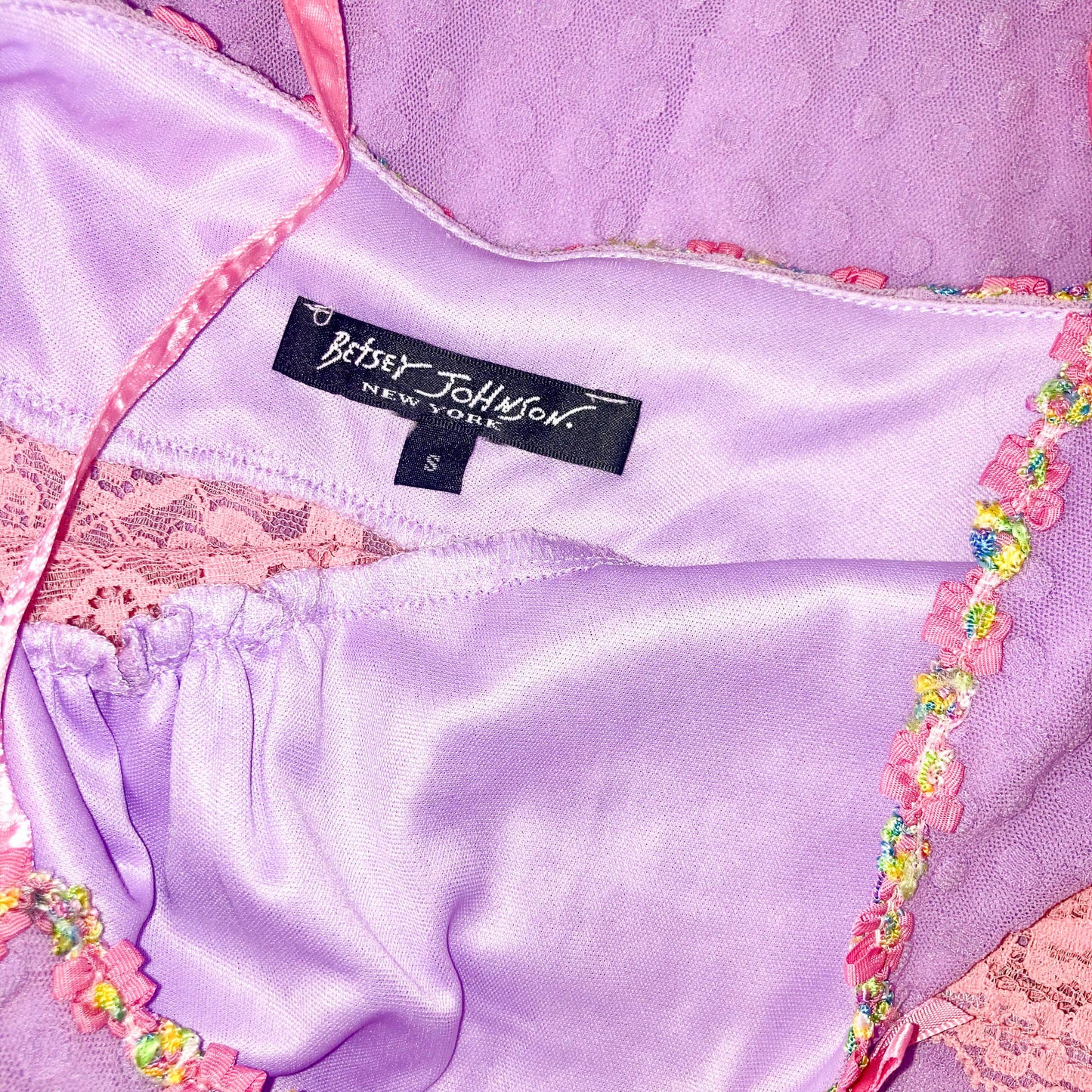 Betsey Johnson S/S 2000 mesh net dress
