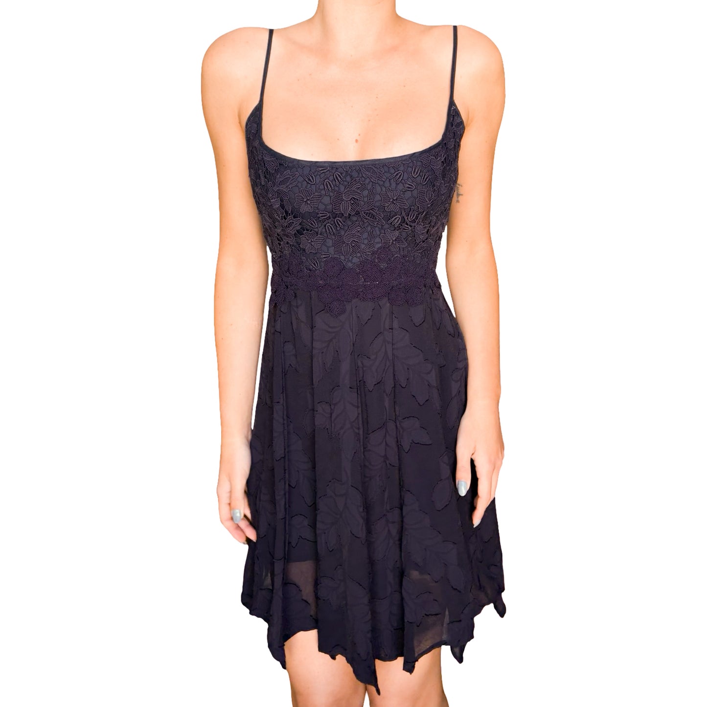 Lolita Lempicka 1995 guipure bustier dress - runway