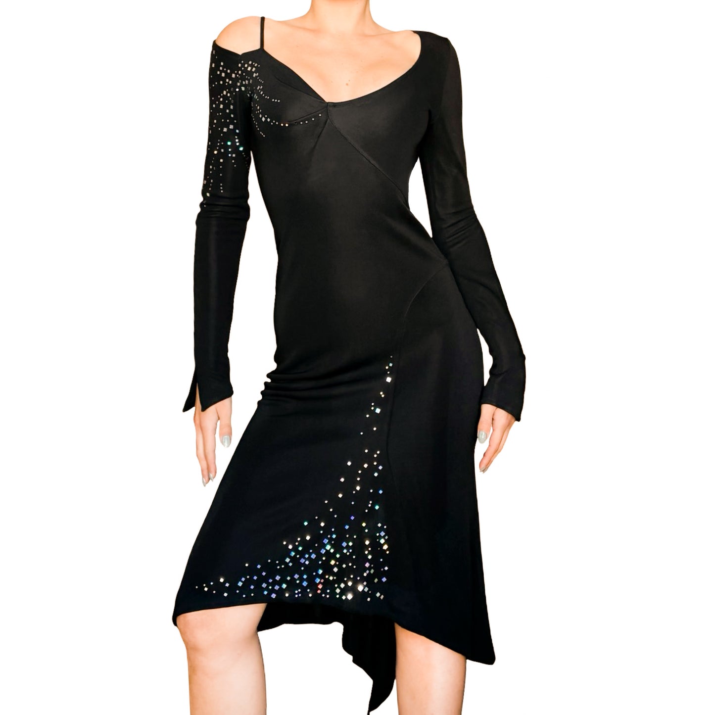 Lolita Lempicka 2001 asymmetrical dress - runway