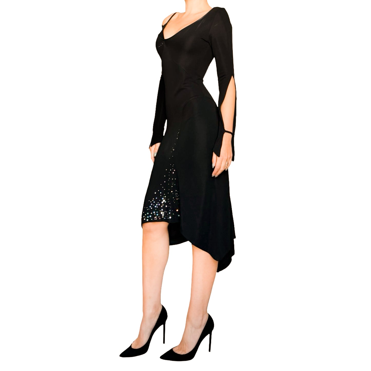 Lolita Lempicka 2001 asymmetrical dress - runway