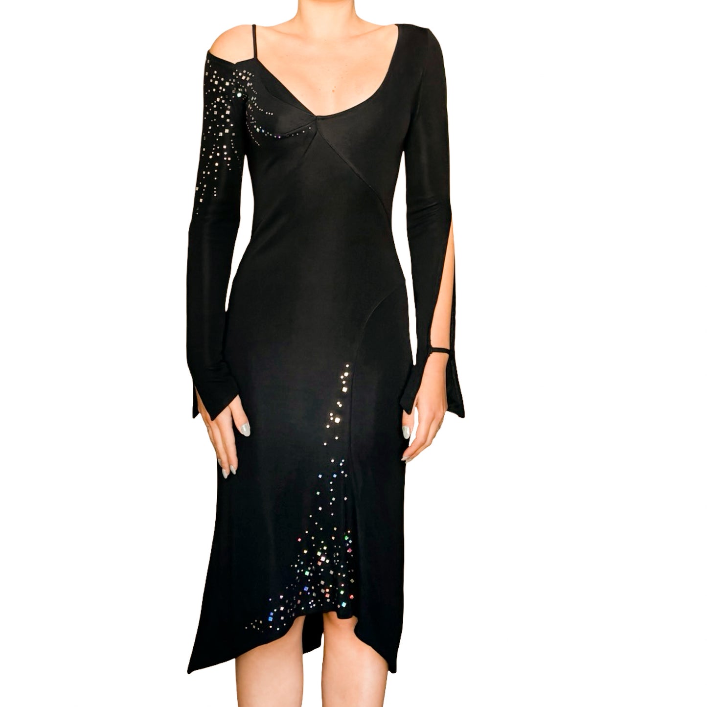 Lolita Lempicka 2001 asymmetrical dress - runway