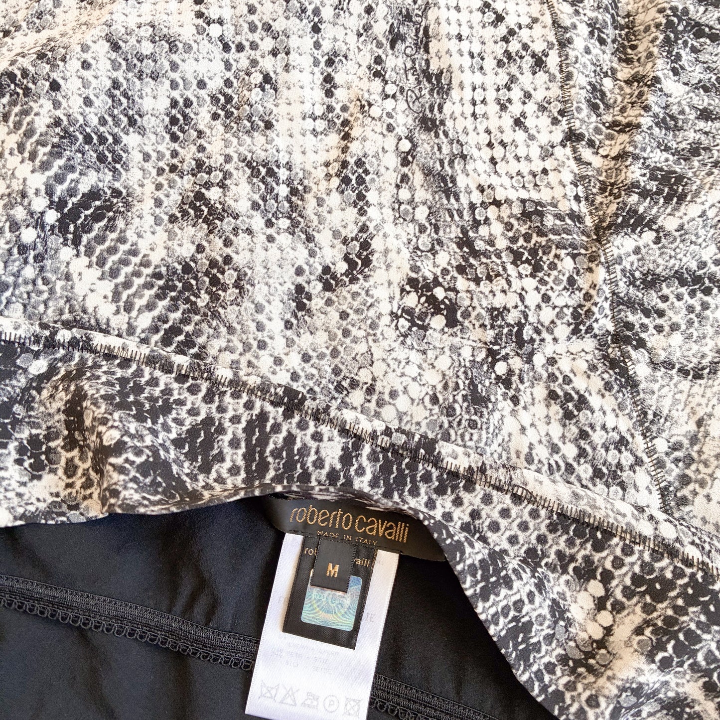 Roberto Cavalli 2003 silk set - runway