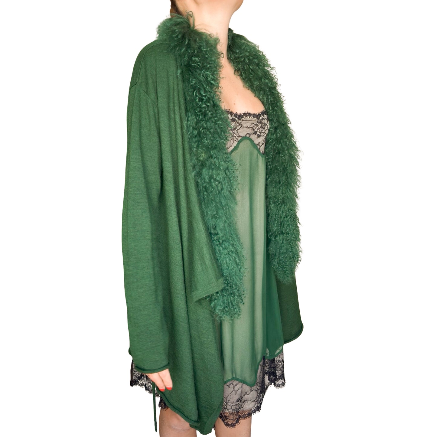 Italian Luxury Designer VTG dress + cardigan set