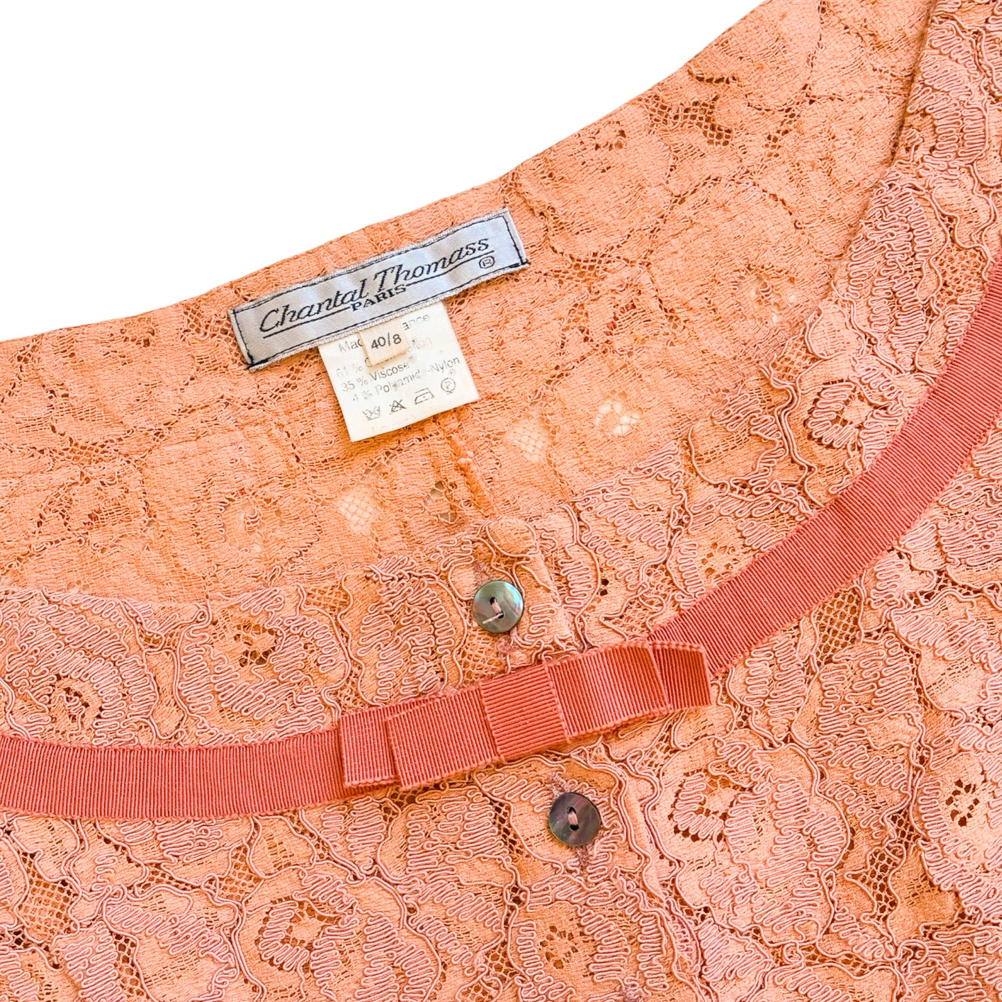 Chantal Thomass 1995 Lace Romantic Bustier - documented