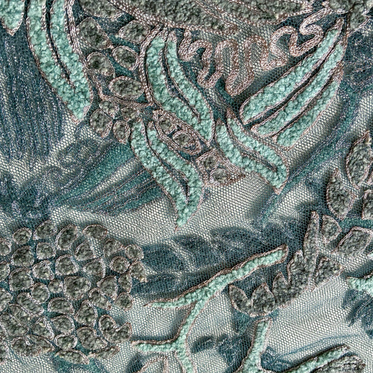 French "Pekin Stitch" Mesh Skirt