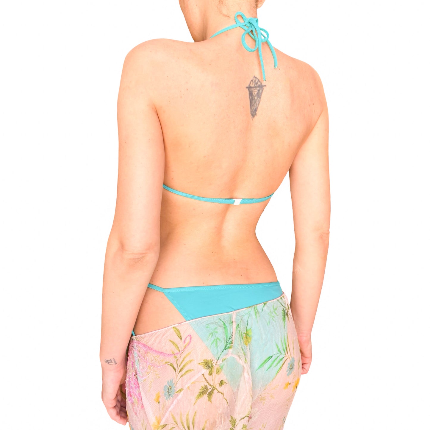 La Perla 2000s Azur Beaded Bikini