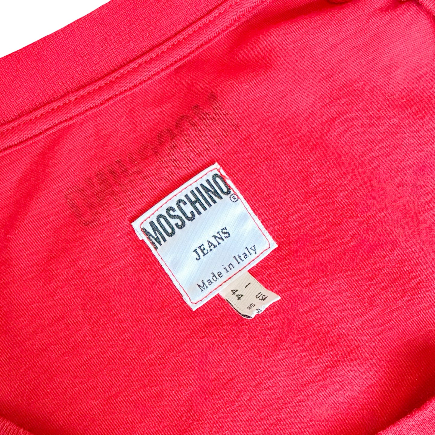 Moschino 1992 "Love Has No Colors" Anti-Racism Tee