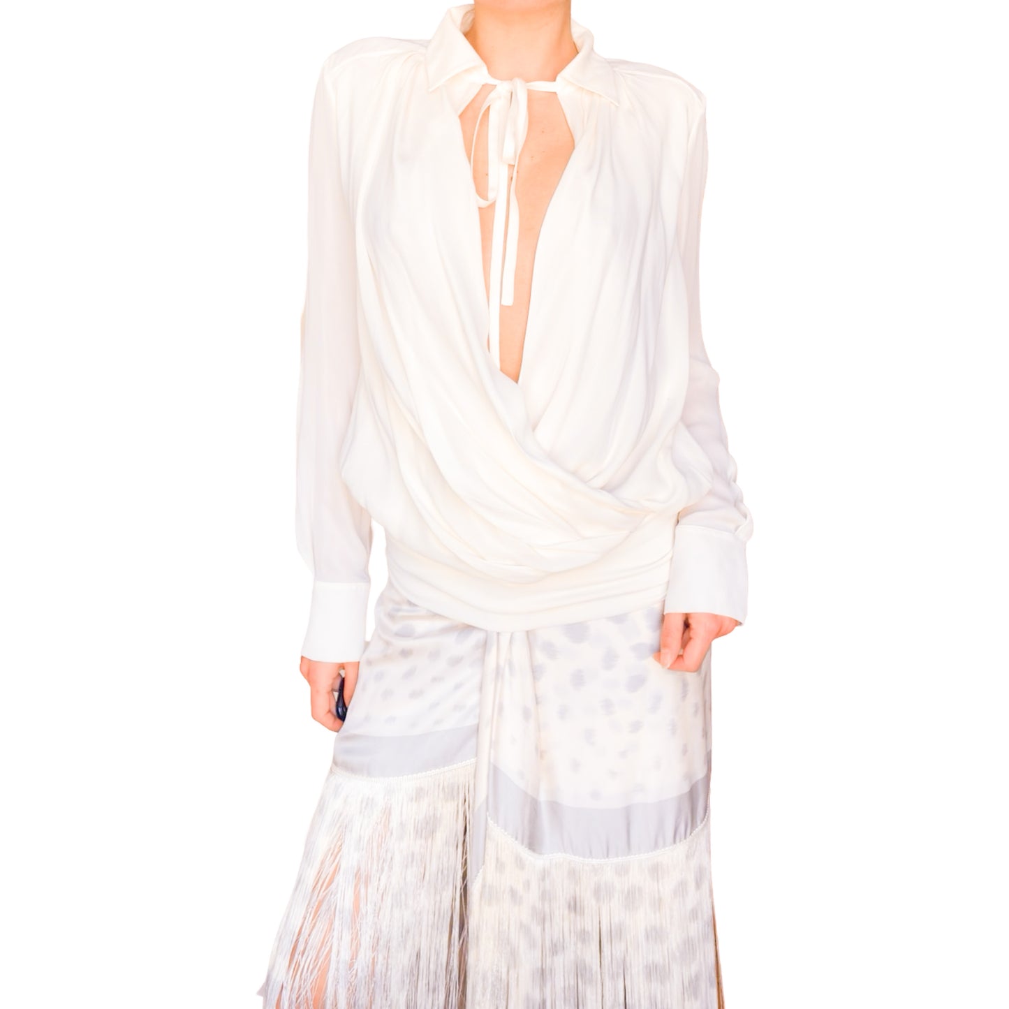 Plein Sud 2000's silk blouse