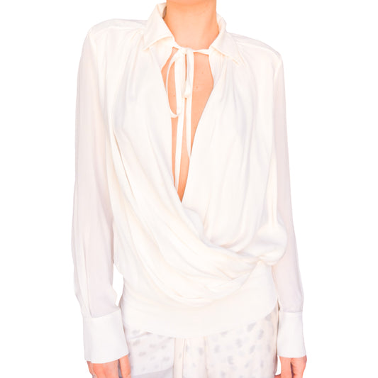Plein Sud 2000's silk blouse