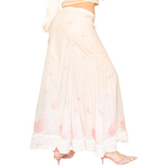 Ralph Lauren VTG Cottage Maxi Skirt