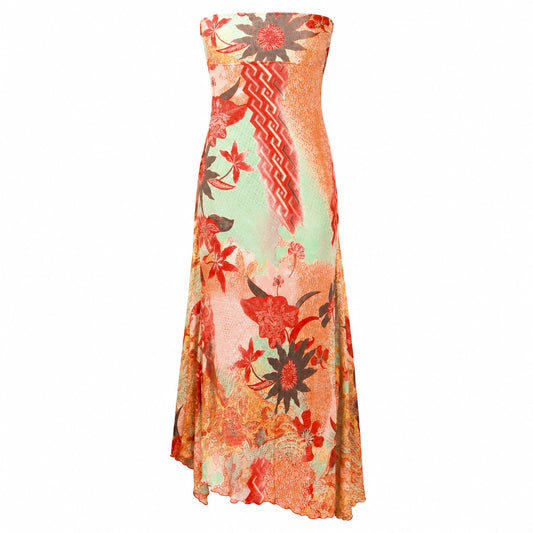 Roberto Cavalli Y2K Stretchy Sun Dress / Skirt