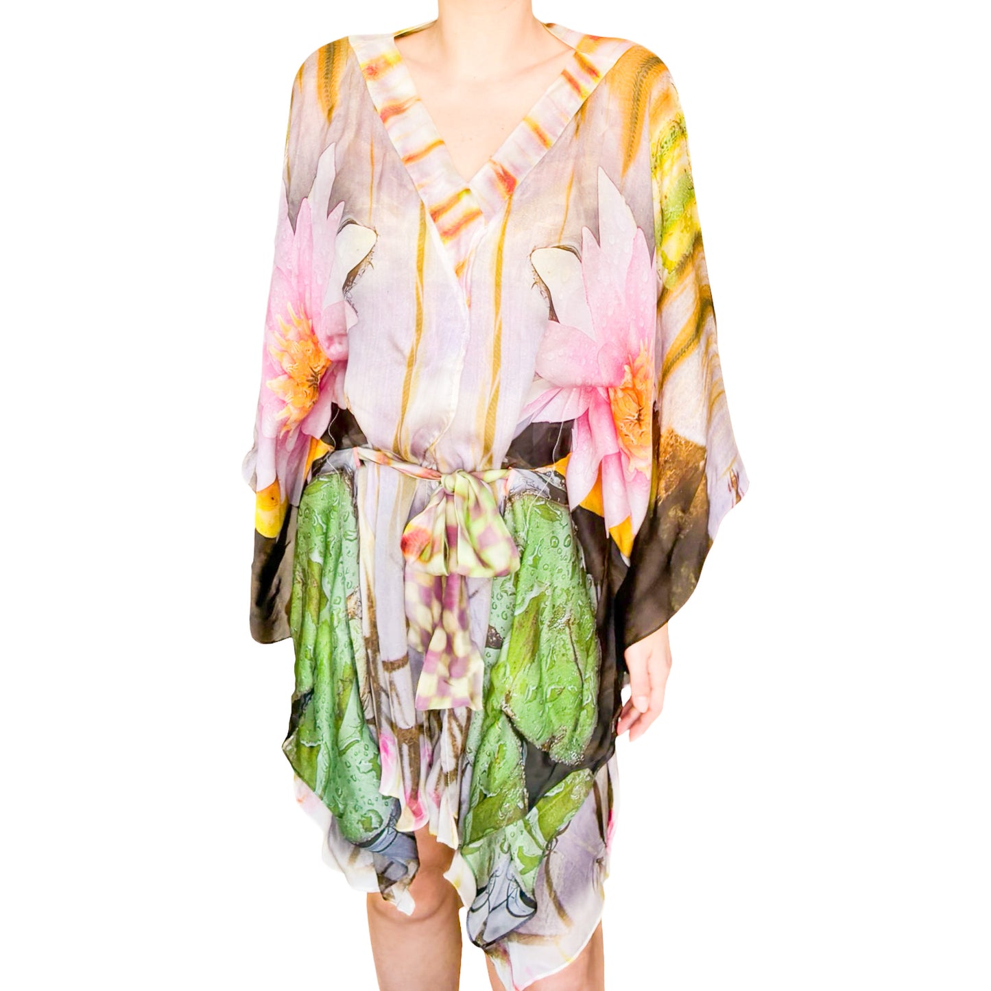 Roberto Cavalli 2009 Silk Caftan – Runway