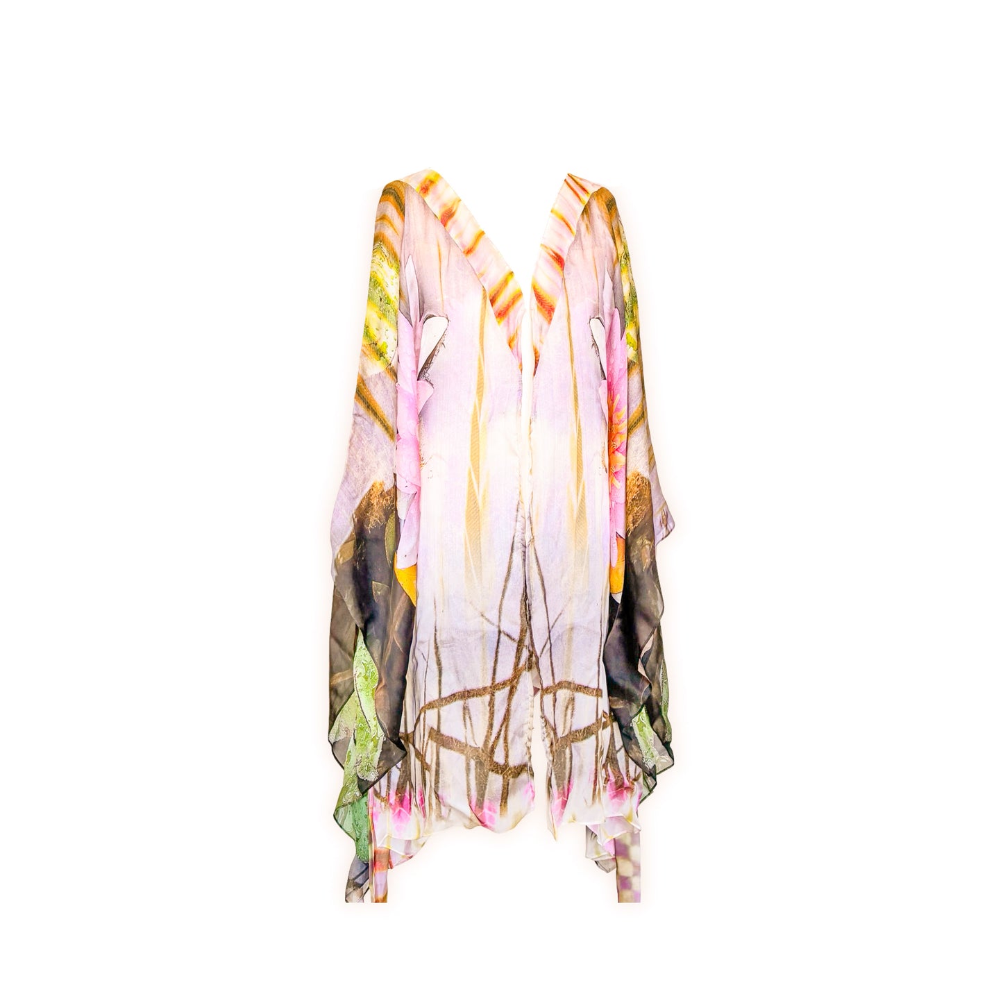 Roberto Cavalli 2009 Silk Caftan – Runway