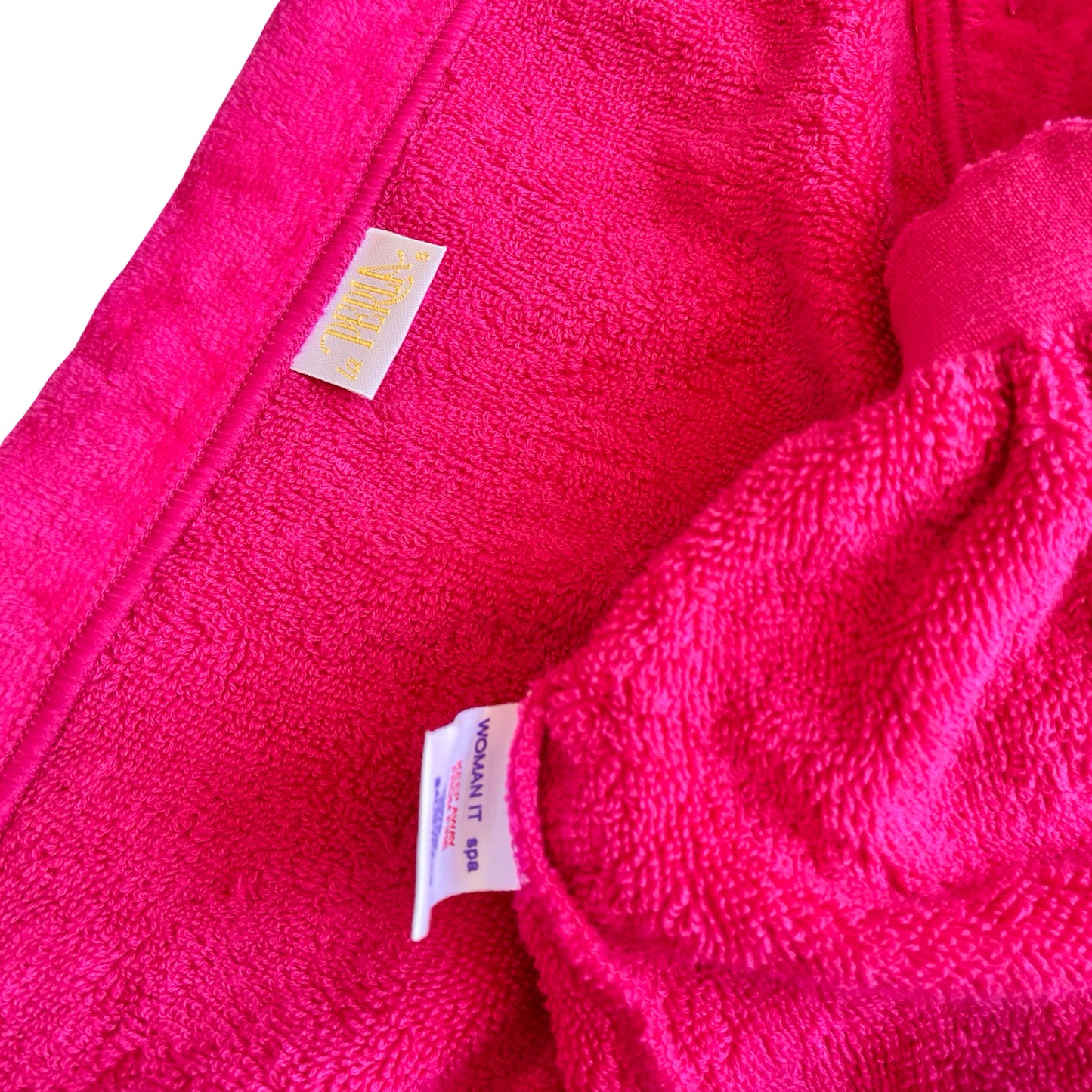 La Perla 90s terry bandeau beach cover-up