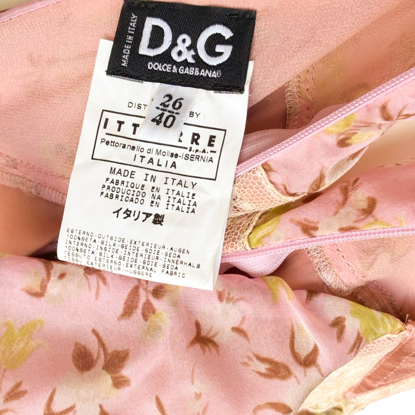 D&G F/W 2004 romantic dress - documented