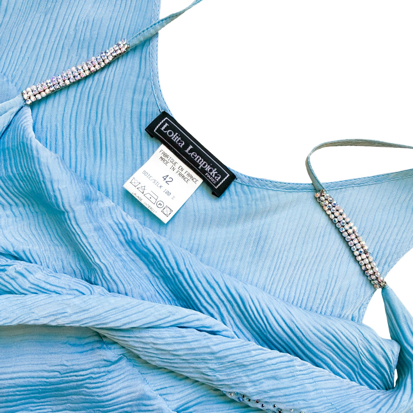 Lolita Lempicka 2001 silk dress - runway