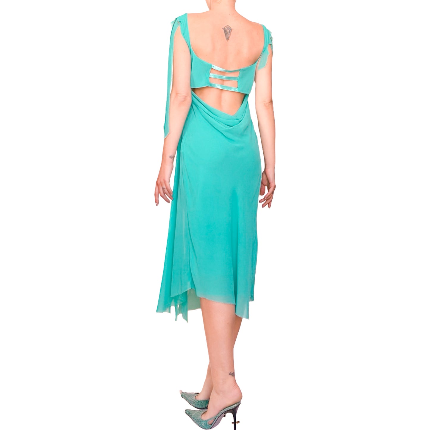Nina Ricci 2013 silk dress - documented