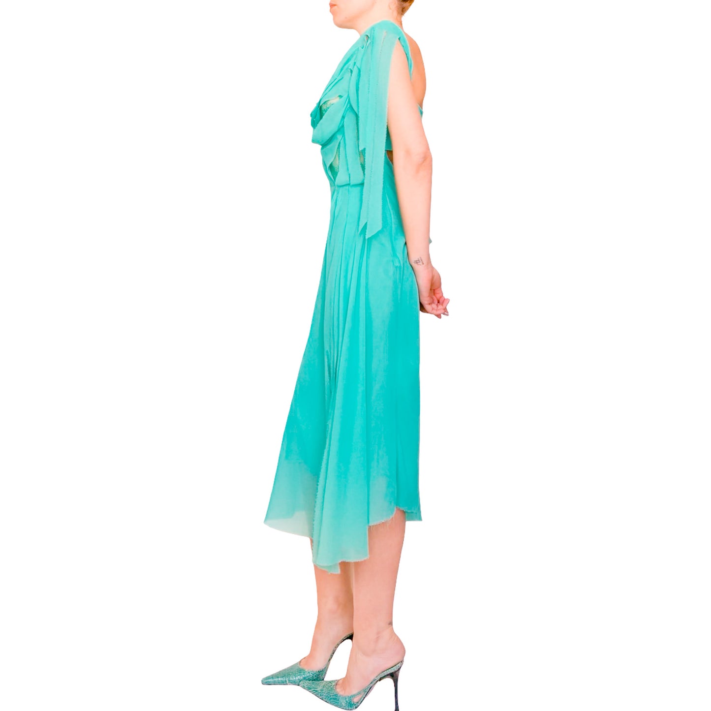 Nina Ricci 2013 silk dress - documented