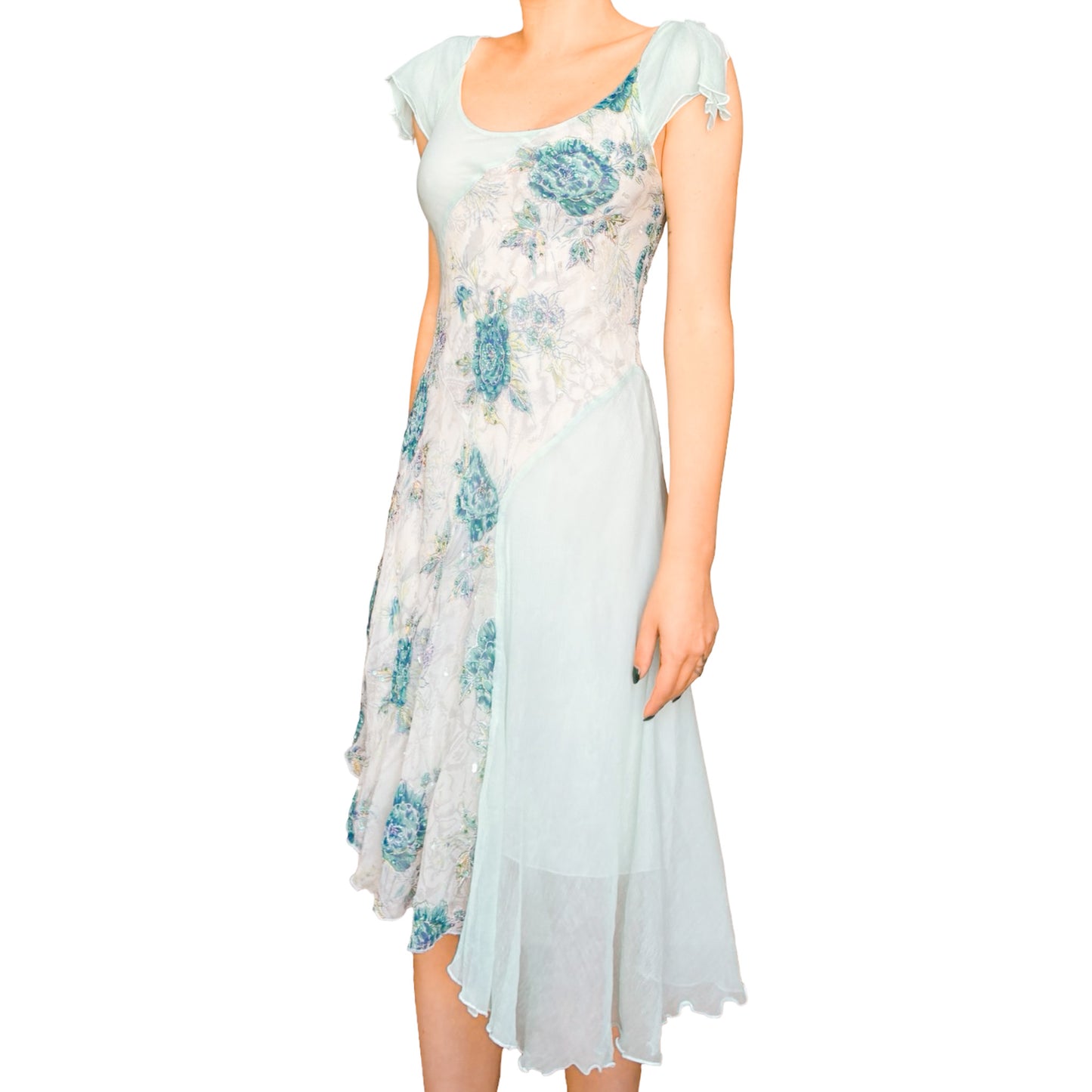 Italian Designer 2000's fairy silk dress