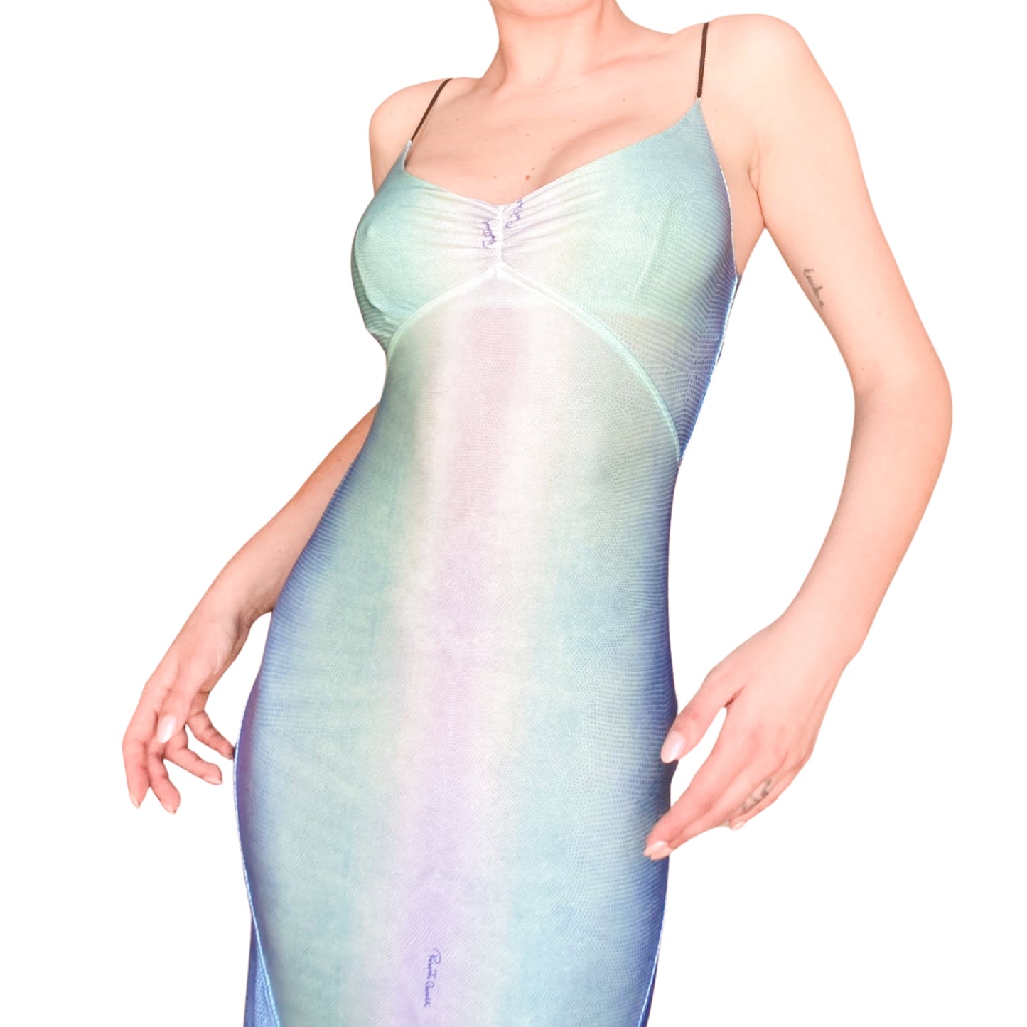 Roberto Cavalli S/S 2002 laced dress