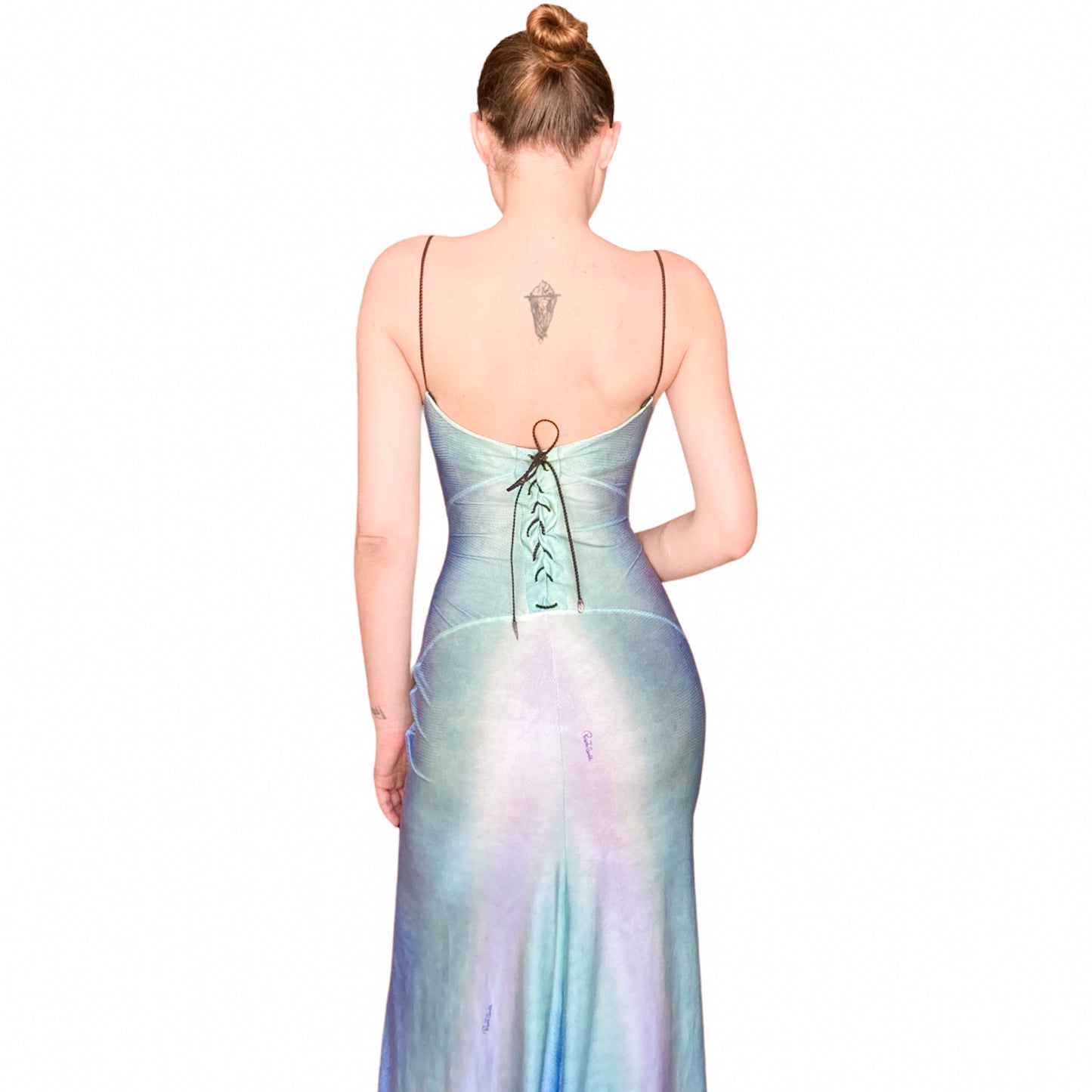 Roberto Cavalli S/S 2002 laced dress