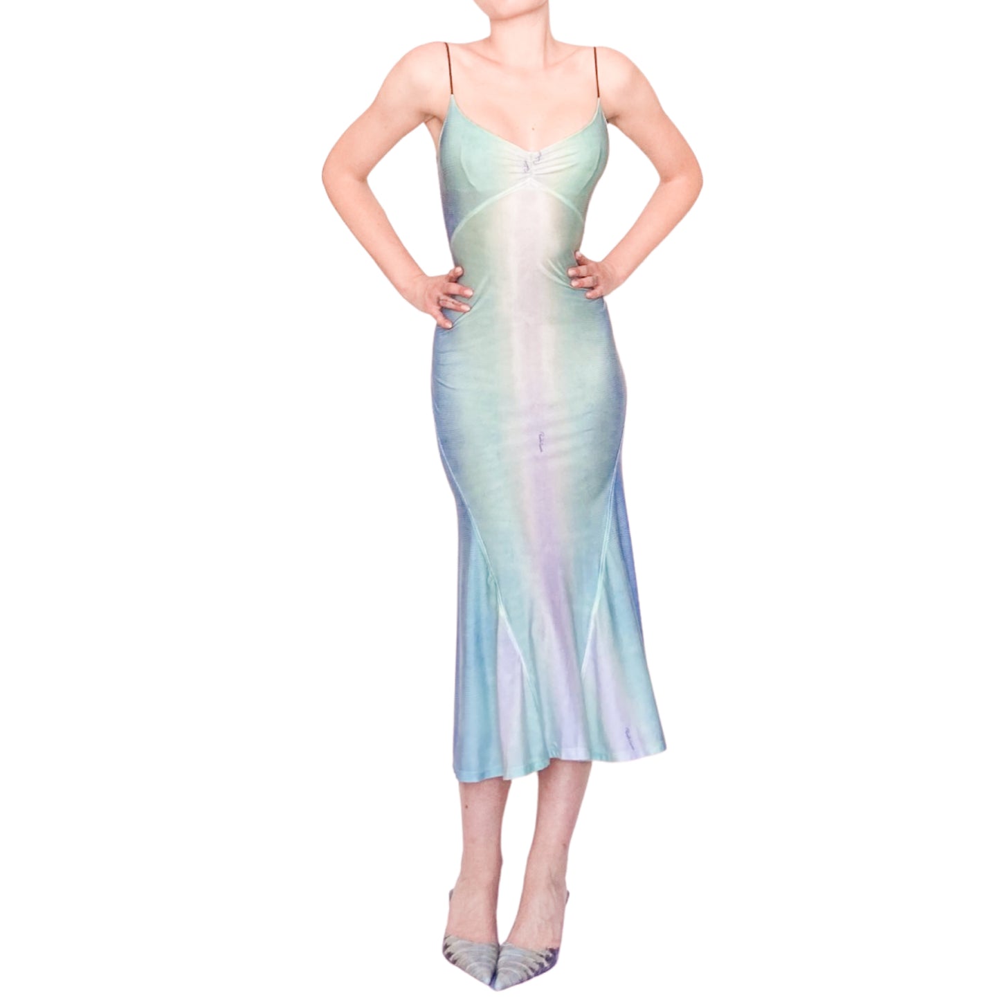 Roberto Cavalli S/S 2002 laced dress