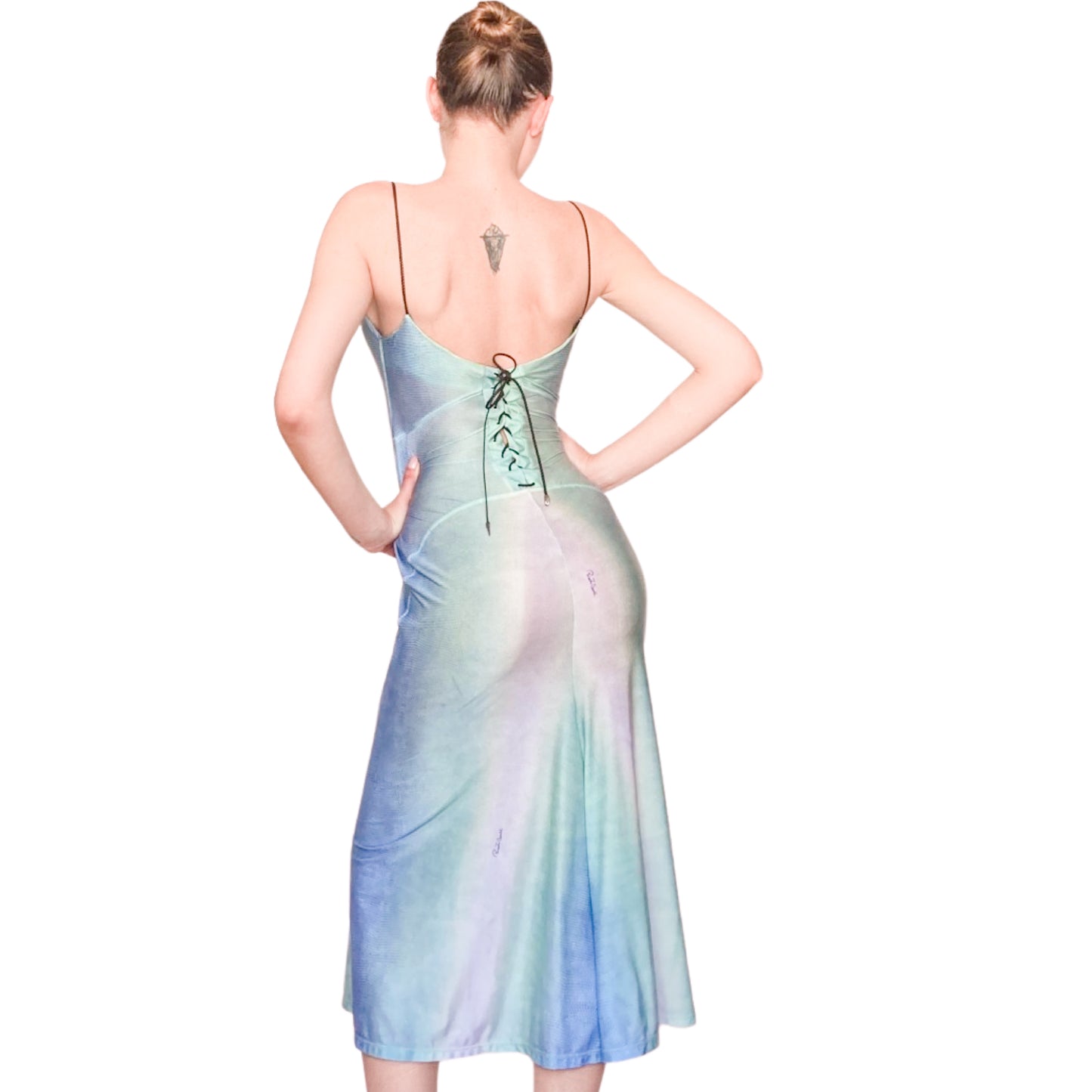 Roberto Cavalli S/S 2002 laced dress