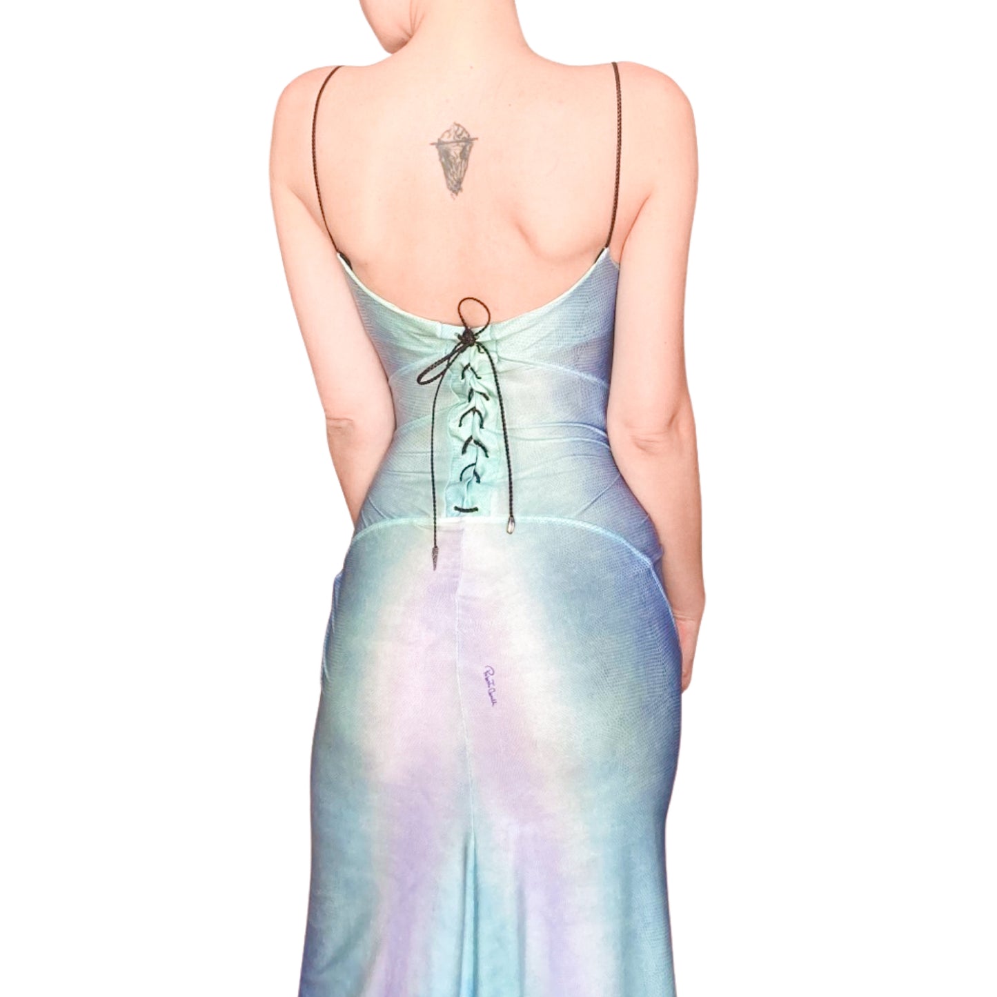 Roberto Cavalli S/S 2002 laced dress