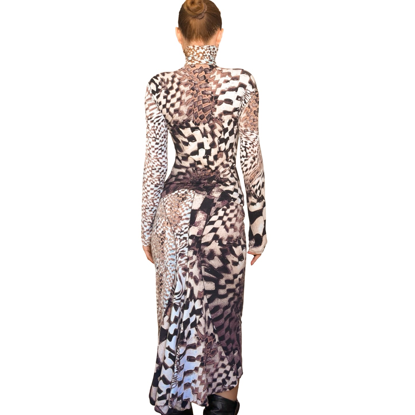 Roberto Cavalli 2003 Checkerboard Set - Runway