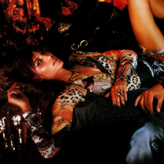 Roberto Cavalli F/W 2002 Patchwork Dress - documented