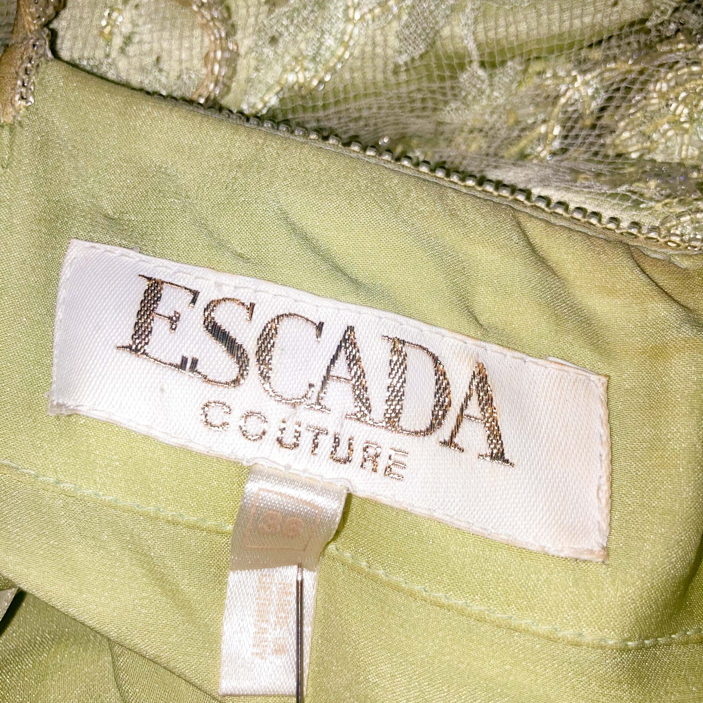 Escada Couture S/S 2000 runway gown