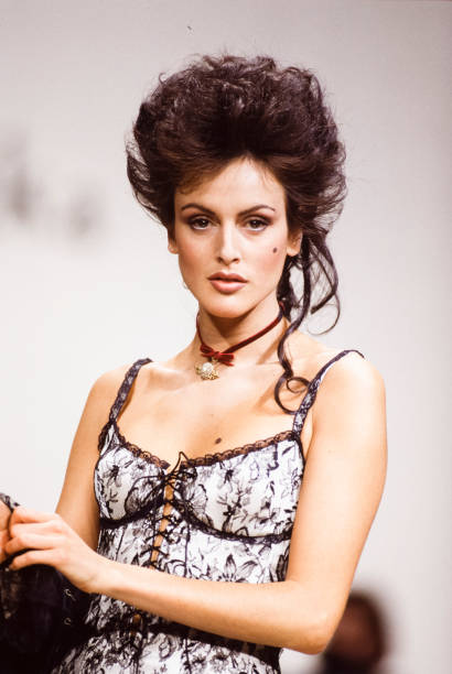 Lolita Lempicka Couture F/W 1994 runway corset dress