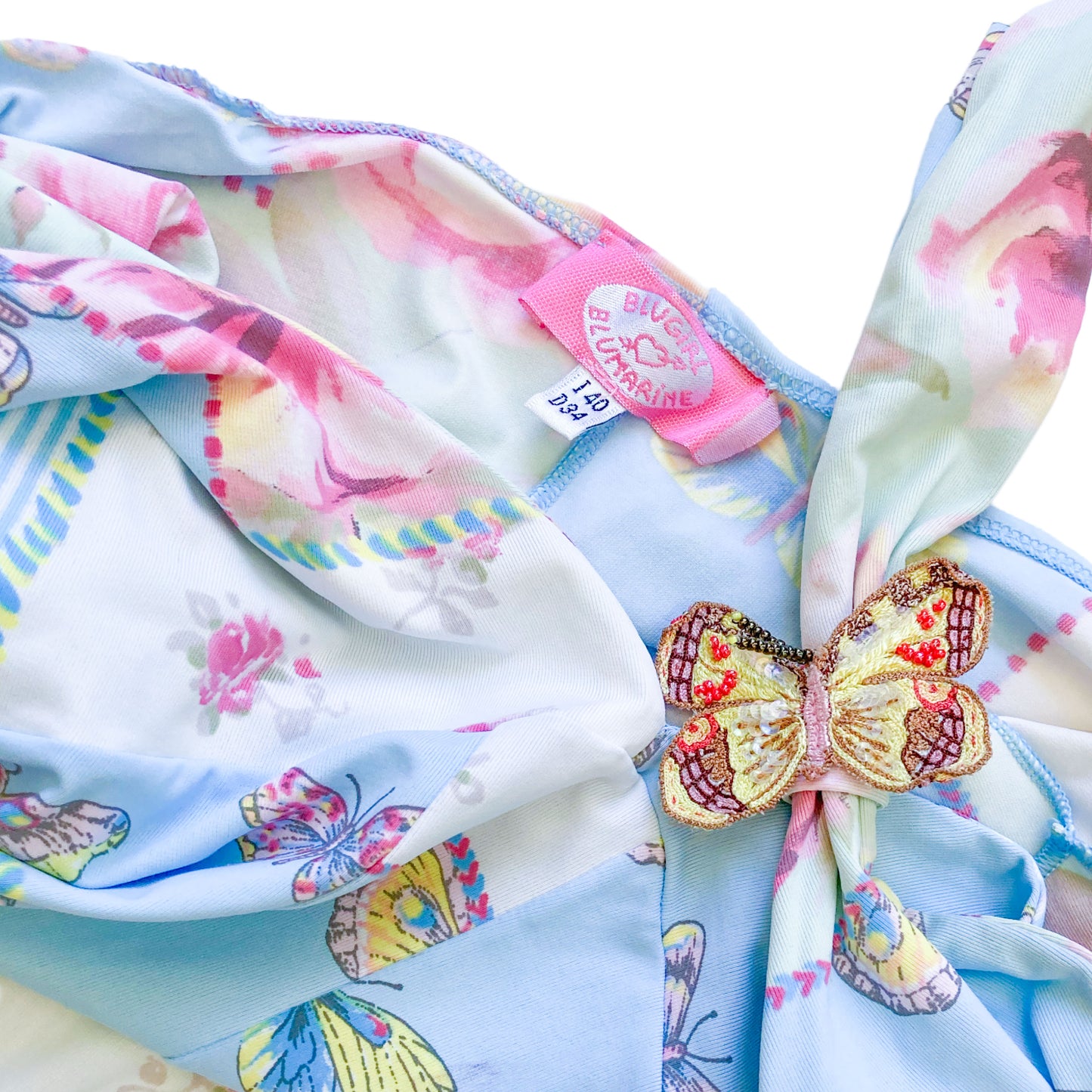Blugirl Blumarine 2000s iconic butterfly dress