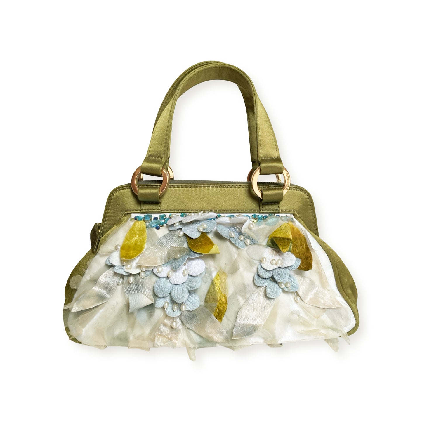 Blumarine S/S 2006 RARE runway silk bag