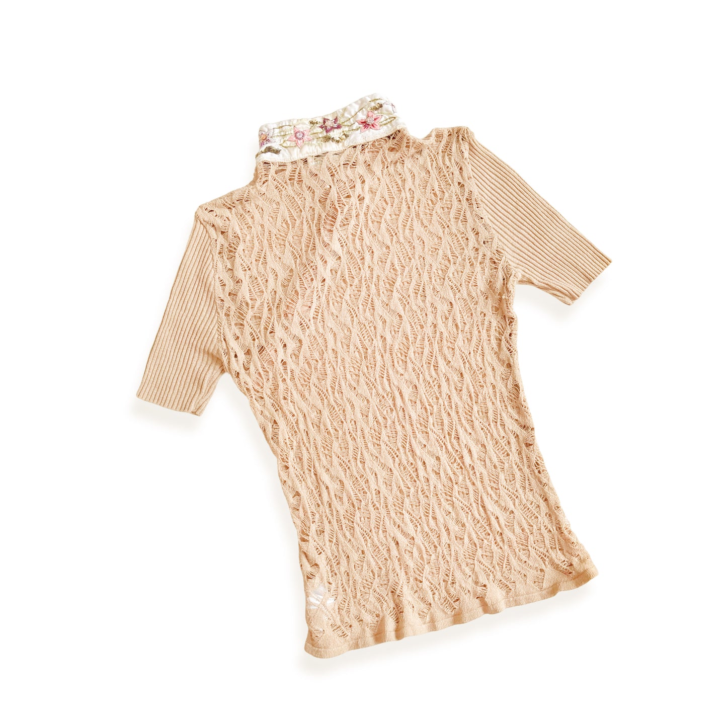 Blumarine S/S 2003 runway mandarin top
