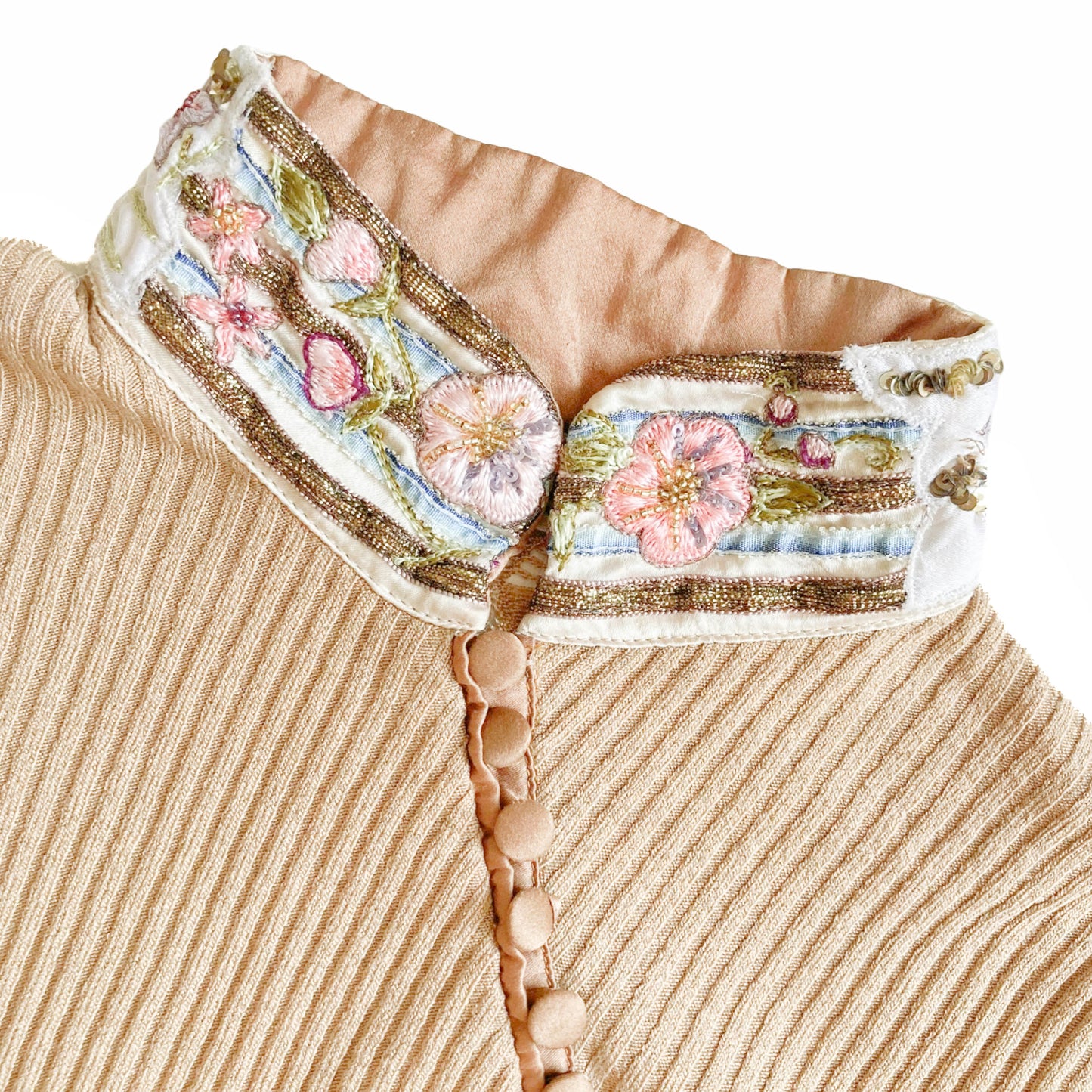 Blumarine S/S 2003 runway mandarin top