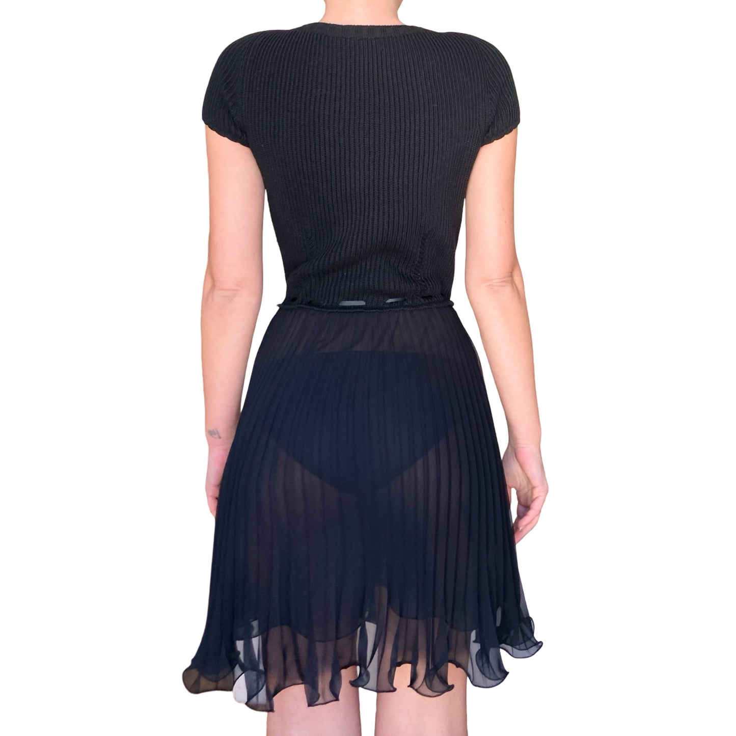 Blumarine S/S 1994 crochet dress - runway/ads