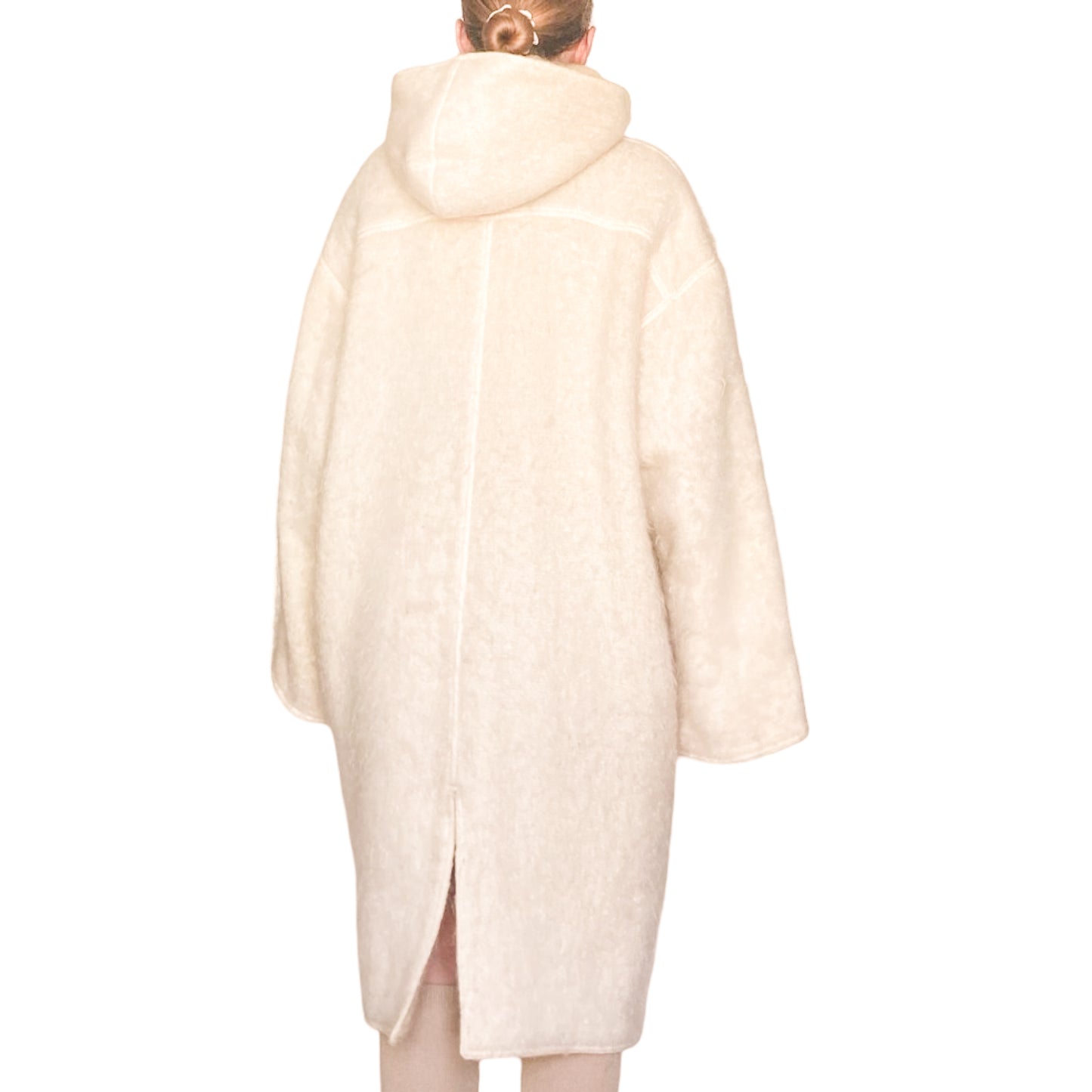Chantal Thomass F/W 1984 Peigné Wool Reversible Coat (Runway)