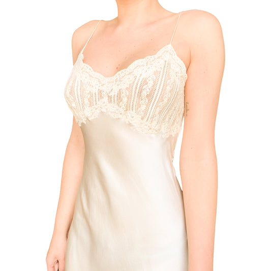 Christian Dior 1960's luxurious silk slip