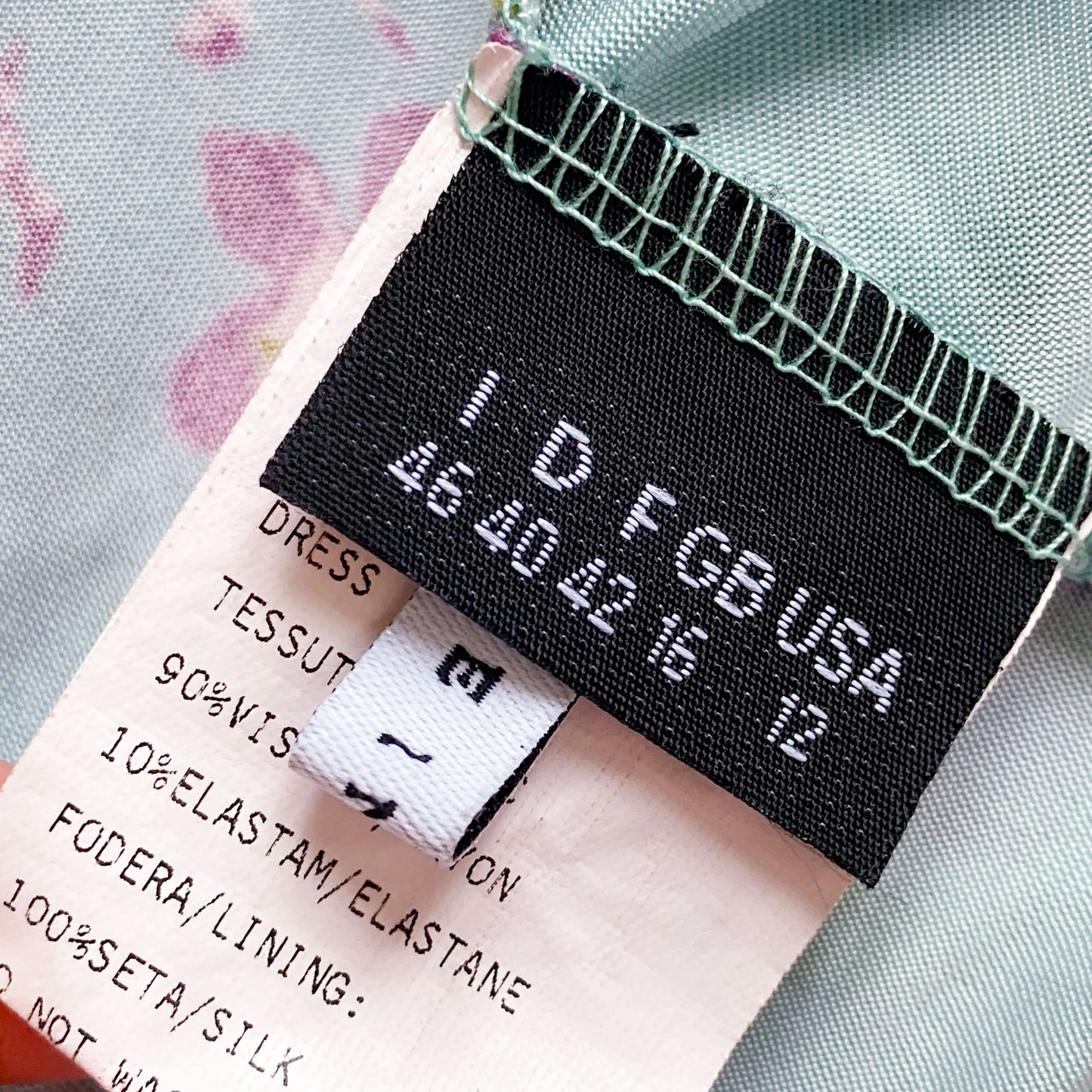 Emanuel Ungaro 2000's bodycon floral dress